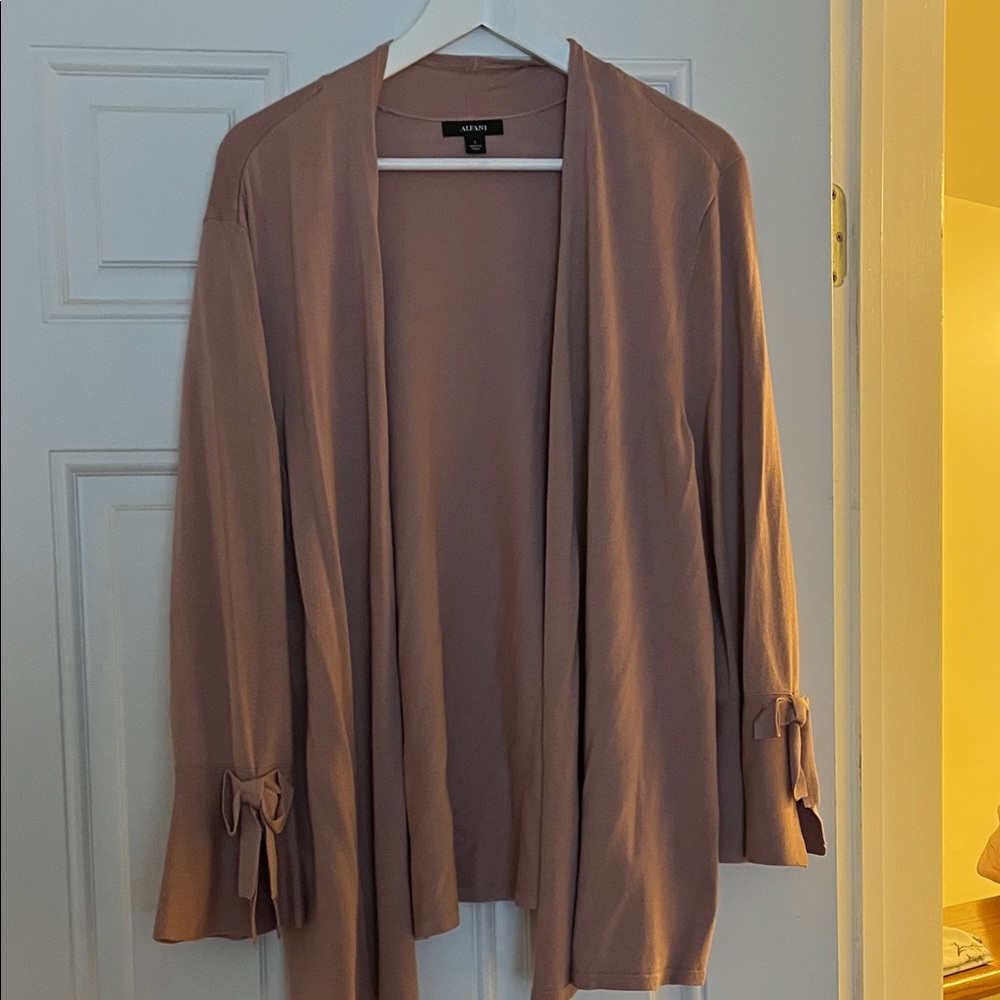 Alfani Mauve Knit Sweater